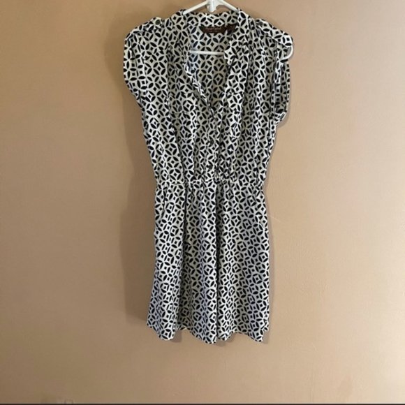 Speed control NewYork mini dress white/navy blue M - Picture 1 of 1